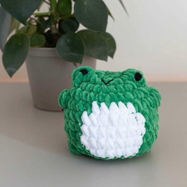 Rana Verde Amigurumi