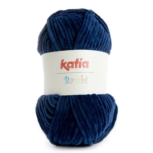 filato blu scuro ciniglia